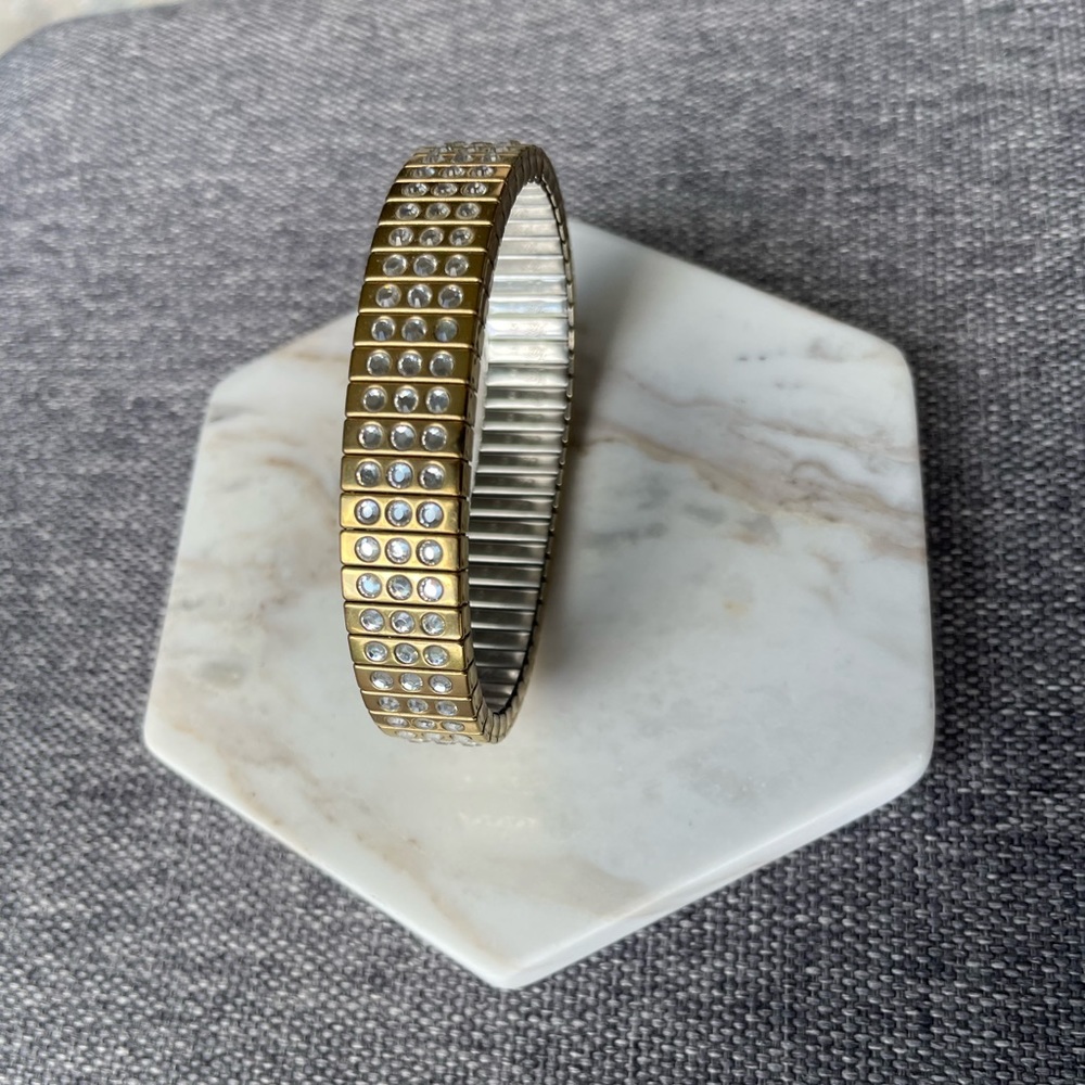 swarovski | gold bracket
